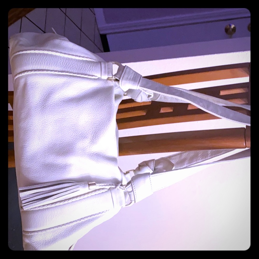 White Cole Haan purse